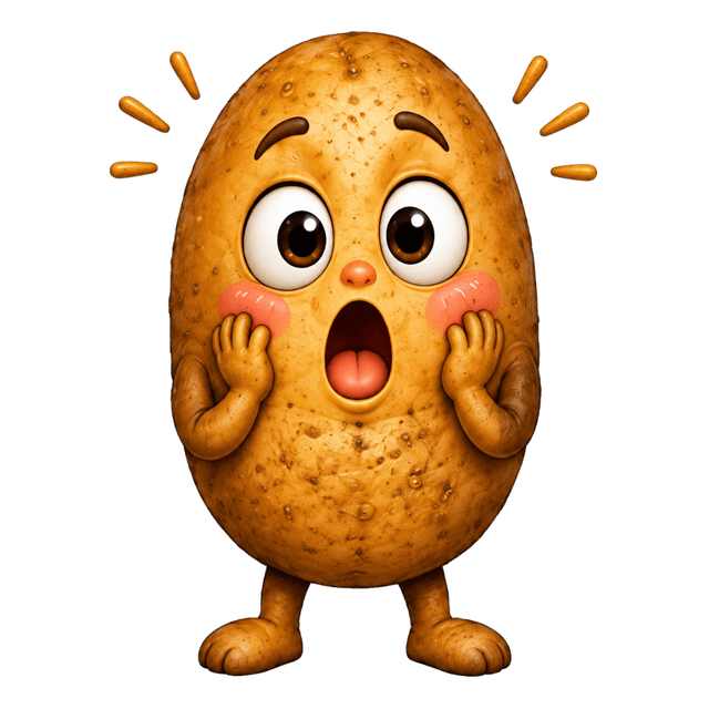 Surprised Potato